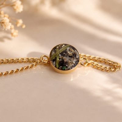 Ascheschmuck Gold
