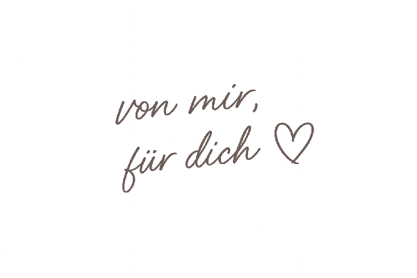 von mir für dich
